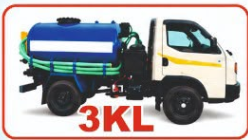 3KL Vacuum Tanker Truck