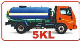 5KL Vacuum Tanker Truck