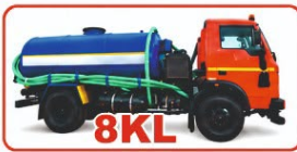 8KL Heavy Industrial Tanker Truck
